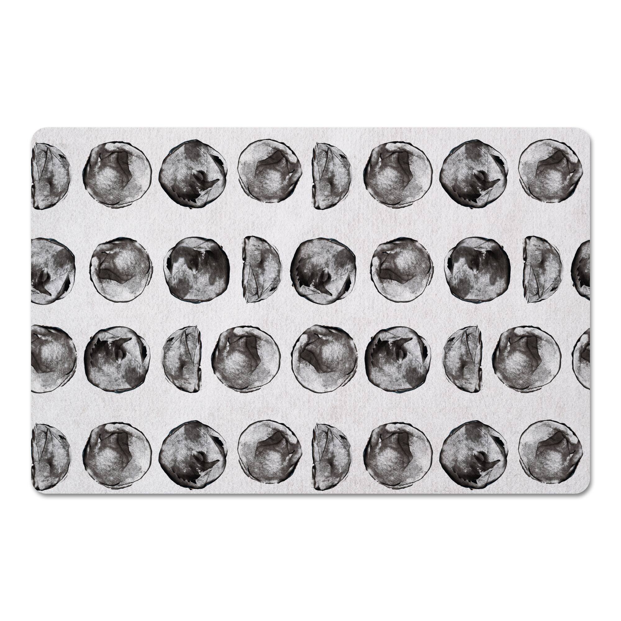 Moon Phases Pattern 27" x 18" Floor Mat
